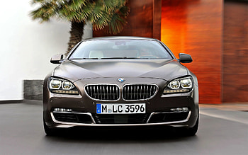 Bmw, Cars, Front View, Lattice, Trellis, Bmw 6 HD wallpaper