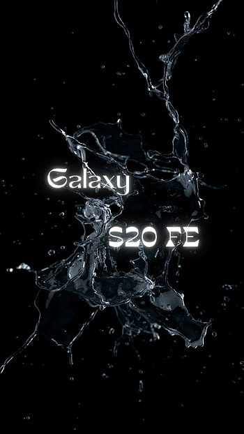 S20 FE, S20FE, Black HD phone wallpaper
