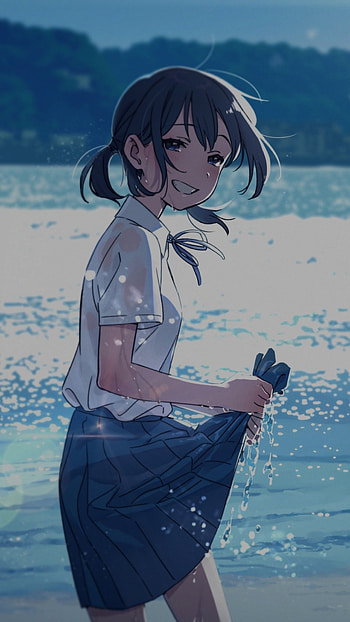 School girl, Anime Girls HD phone wallpaper