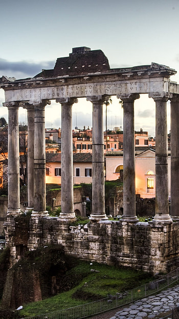 Man-made marvel, Roman Forum greatness, Historical significance, Architectural grandeur HD phone wallpaper