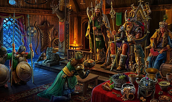 Throne Room, VIDEO, HIDDEN, OBJECT, GAME HD wallpaper
