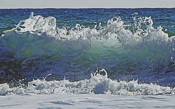 Sea Wave, sea, water, splash, wave HD wallpaper