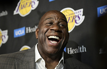 Magic Johnson, Sports, Shift focus, Community HD wallpaper