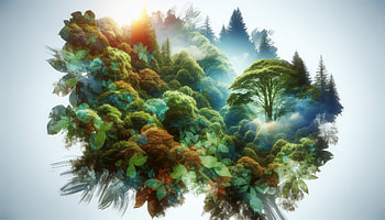 Enchanting Forest Foliage, foliage, forest, landscape, nature, tree HD wallpaper
