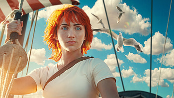 Nami, Nami (One Piece), Emily Rudd, TV Show, One Piece (Live Action) HD wallpaper