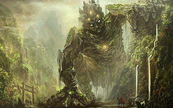 Fantasy, Art, Path, Trail, Being, Creature, Horseman, Rider, Monster, Knight, Hollow, Traveler, Wayfarer, Dell HD wallpaper