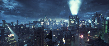 Gotham skyline, Urban HD wallpaper