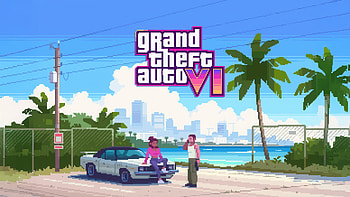 Grand Theft Auto Vi 8 Bit Artwork, gta-6, 8-bit, artwork, gta, games, xbox-games, ps5-games, pc-games, 2024-games, video-games HD wallpaper