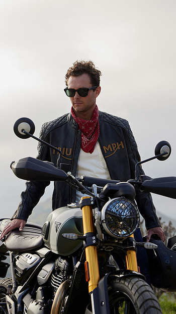 Stylish Triumph Scrambler 400X Motorcycle, vehicle HD phone wallpaper