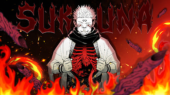 Ryomen Sukuna (Jujutsu Kaisen), Sukuna (Jujutsu Kaisen), Anime, Jujutsu Kaisen HD wallpaper