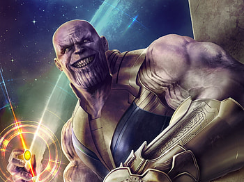 Thanos Infinity Stone Artwork, thanos, avengers-infinity-war, 2018-movies, movies, infinity-war, artwork, artstation HD wallpaper