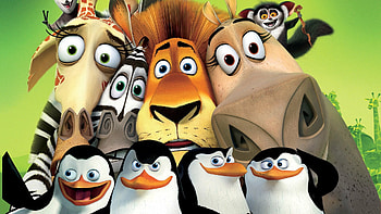Madagascar movie, Animation comedy adventure, Penguin cartoon HD wallpaper