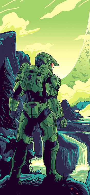 Halo, Infinite adventure, Stunning artwork, Next-gen gaming HD phone wallpaper
