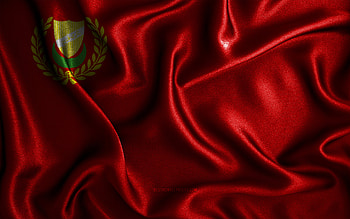 Kedah flag, , silk wavy flags, brazilian states, Day of Kedah, fabric flags, Flag of Kedah, 3D art, Kedah, Asia, States of Malaysia, Kedah 3D flag HD wallpaper