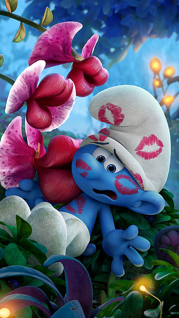 Smurfs: The Lost Village (2022) movie HD phone wallpaper