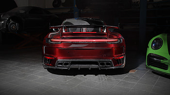Topcar Porsche 911 Turbo S Stinger GTR Carbon Edition 2022 4 Cars HD wallpaper
