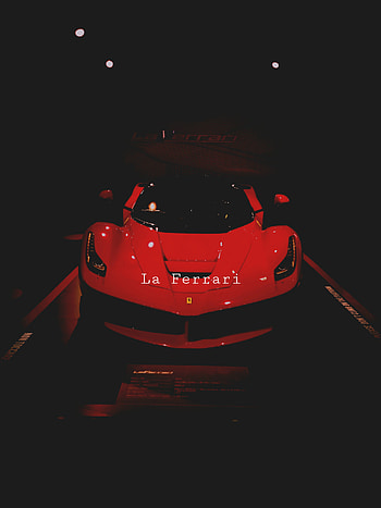 Ferrari La Ferrari, italian car, La Ferrari, car, veichle, hypercar, maranello, italy, red cars HD phone wallpaper