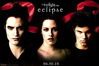 The trio eclipse, jacob, eclipse, edward, bella HD wallpaper