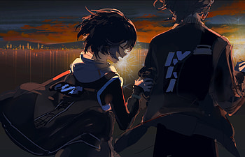 Zenless Zone Zero: Ultra Featuring Wise, Belle & the Boy, Zenless Zone Zero, Belle (Zenless Zone Zero), video game, boy HD wallpaper