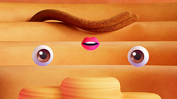 Girly emoji, digital art HD wallpaper