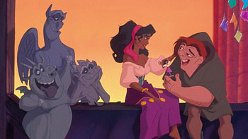 Flood rearview mirror, The Hunchback of Notre Dame HD wallpaper