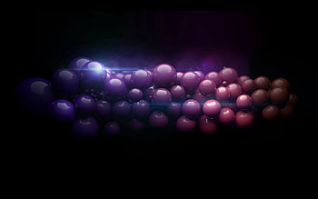 Background, 3D, Flight, Space, Balls HD wallpaper