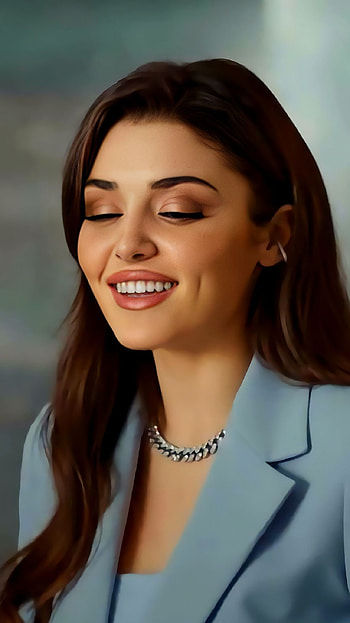 Hande ercel, turkish actress HD phone wallpaper
