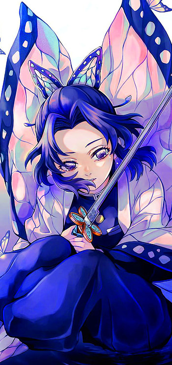 Shinobu Kocho — Butterfly Blade (Demon Slayer: Kimetsu no Yaiba) , Shinobu Kochou, Anime, Demon Slayer: Kimetsu no Yaiba HD phone wallpaper