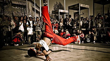 Turtle ze, Breakdancing HD wallpaper
