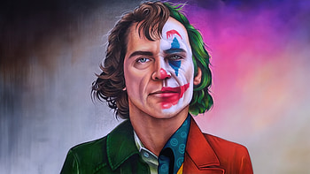 Joaquin Phoenix Joker Transformation, joker, superheroes, artwork, art, digital-art HD wallpaper