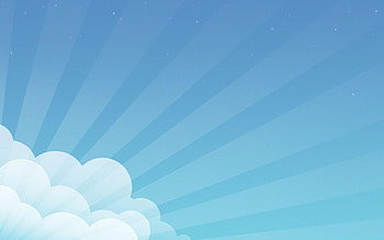 Blue Cloud Sunlight Vector HD wallpaper