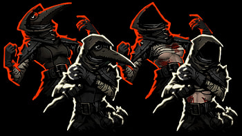 Backless and Bloody Plague Doctor at Darkest Dungeon Nexus - Mods and community HD wallpaper