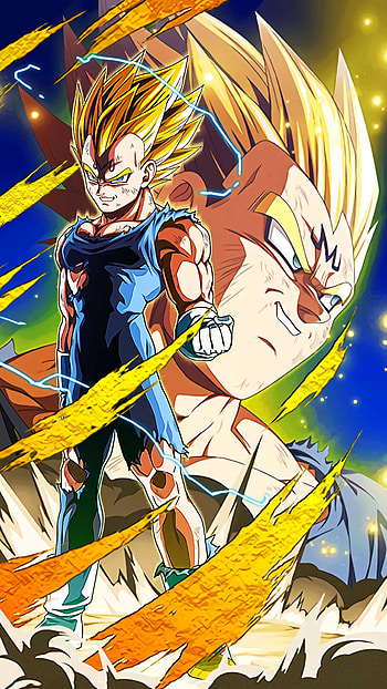Majin Vegeta HD phone wallpaper
