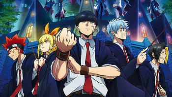 Mashle Anime Characters - Mash, Lance, and Dot, Anime, Mashle: Magic and Muscles, Mash Burnedead, Lance Crown, Dot Barrett HD wallpaper