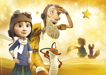 The Little Prince animation, Whimsical journey, Adventure in the stars, Friendship and love HD wallpaper