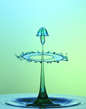 Water, Macro, Spray, Splash, Drop HD phone wallpaper
