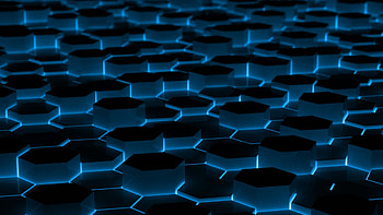 Blue Black HD wallpaper