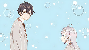 Alisa Mikhailovna Kujou and Masachika Kuze, Anime, Alya Sometimes Hides Her Feelings in Russian, Alisa Mikhailovna Kujou, Masachika Kuze HD wallpaper