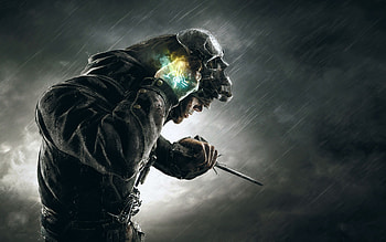 Dishonored Corvo Skull Mask, dishonored-2, games, xbox-games, ps-games HD wallpaper
