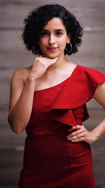 Sanya Malhotra, Bollywood, Actress HD phone wallpaper