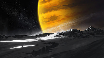 Walk On Dead Moon , artist, artwork, digital-art, artstation HD wallpaper