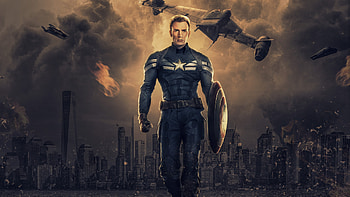 The Winter Soldier, Chris Evans HD wallpaper