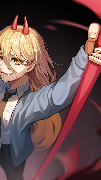 Power, Anime, Chainsaw Man HD phone wallpaper