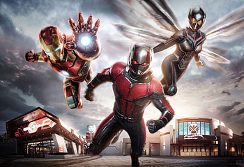 Iron Man Ant Man Wasp , iron-man, ant-man, wasp, superheroes, artwork, digital-art HD wallpaper