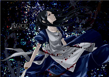 Alice Madness Returns, game, dress, redeyes, bloody HD wallpaper