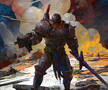 Space Soldier, Sci Fi, warrior HD wallpaper