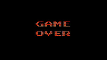 Game Over, Creative designs, Unique concepts, Striking HD wallpaper