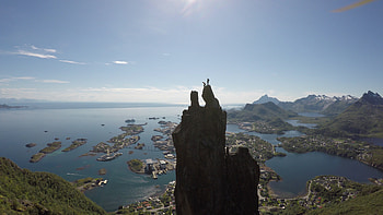 Sommaroy, Norway, Lofoten brilliance, By the sea HD wallpaper