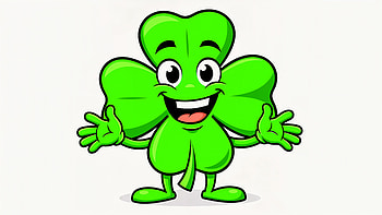 Happy Shamrock —, Cartoon HD wallpaper
