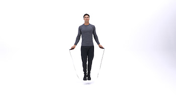 Forward jump, Rope Jumping HD wallpaper